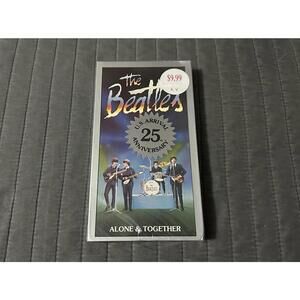 The Beatles Alone & Together (VHS, 1991) 25th Anniversary US Arrival NEW SEALED